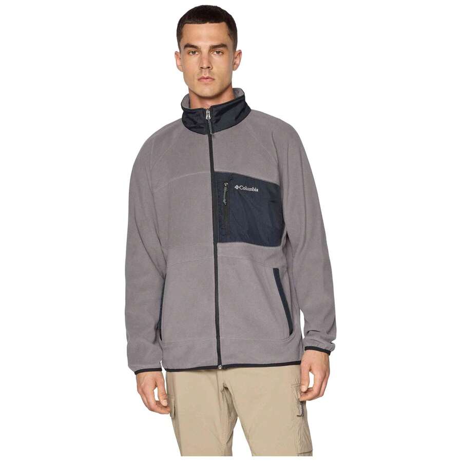 Columbia Men Outdoor Fleece - Grey - View 1