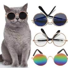 1 Or 2 Pcs Unique Resin Pet Sunglasses, Hip Hop Style, Solid Color Big Frame Design - Perfect For Taking Photos Of Cats And Dogs In Daily Life Or Street Photography, Making Them Look Stylish And Cool. A Versatile Item Suitable For Various Occasions. - Multicolor - View 4
