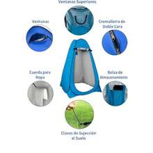 CYPNPUBAMALL Carpa de ducha para acampar carpa de ducha portátil emergente baño de campamento vestuario refugio de lluvia con ventanaFashion - 219614807 - Ver 4
