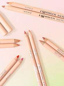 Chì kẻ môi lì USHAS, 14 màu sắc, định hình dáng môi hoàn hảo, dễ dàng kẻ viền môi chính xác, là người bạn đồng hành lý tưởng với son môi, dụng cụ trang điểm không thể thiếu cho người mới bắt đầu, được các chuyên gia làm đẹp khuyên dùng, không lem suốt 24 giờ. - #14 - Xem 5