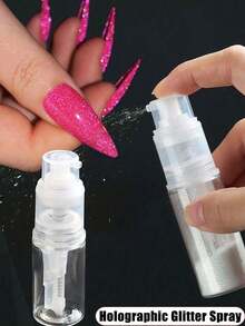 180/140/14毫升美发沙龙爽身粉喷雾瓶，美发爽身粉塑料喷雾瓶造型工具配件，容器，浴室，旅行 - 彩色 - 查看 10