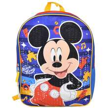 Disney 15" Backpack With Plain Front, Boys - Nhiều màu - Xem 1