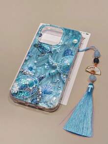 Turtle Painting High-End Fashion With Chinese Style Pendant, Compatible With Iphone 17/17 Pro/17 Pro Max, 16/16 Pro Max, 15/15 Pro Max, P13, P14, P11, P12, XS, XR, 7/8, P, S2, A14, A15, S23, A50, A12, A32, A52, A72, A51, A21S, A13, A14, S22 Ultra, S23, A33, A53, S20 FE Phone Cases And Protective Covers