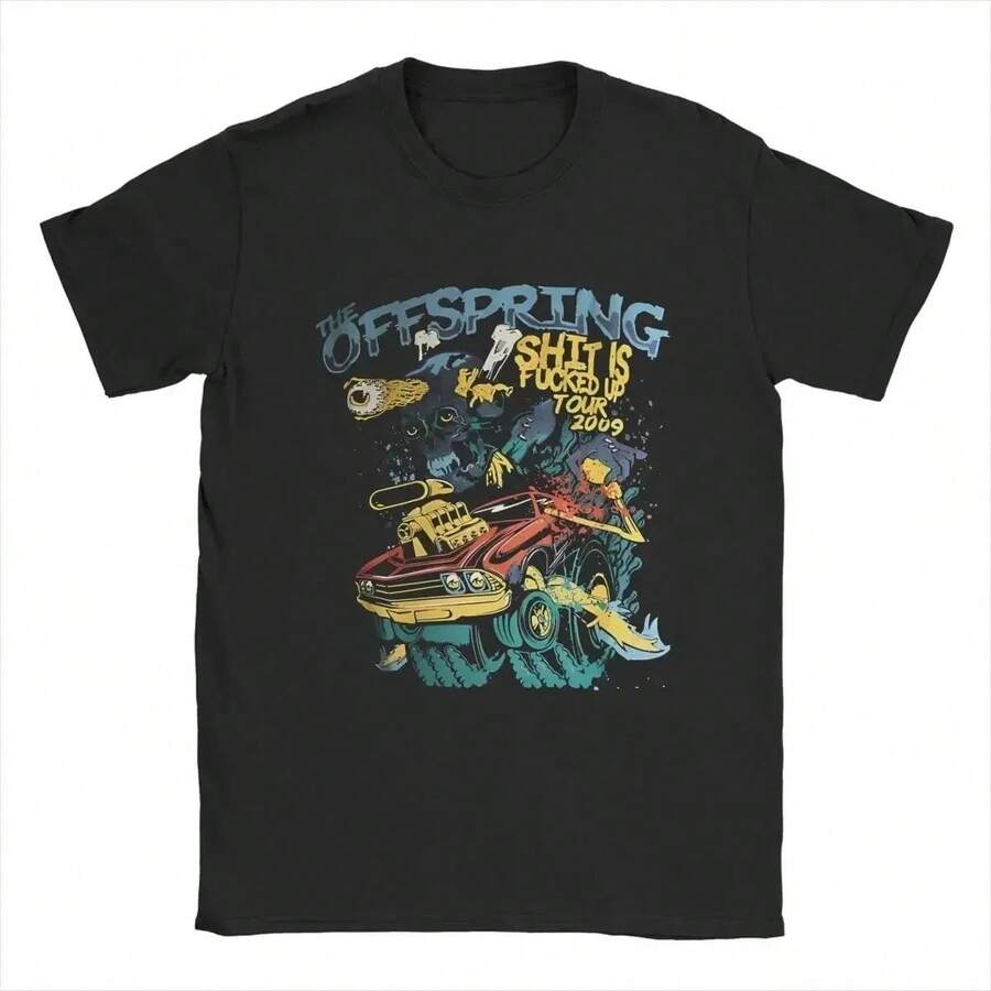 Men Outdoor Tees & Tanks - Black - View 1