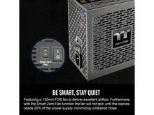 Thermaltake Smart BM3 750W 80Plus Bronze ATX 3.0 & PCIE 5.0 Ready Semi-Modular Power Supply; 105°C/221°F Japanese Capacitor; 5 Year Warranty; PS-SPD-0750MNFABU-3 - US B Type Plug(110-127V) - View 6