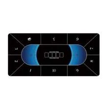 Texas Poker Mat, Poker Carpet, Premium Luxury Portable Poker Table Cover, Waterproof Poker Cloth - High-Temperature Heat Printing Poker Carpet, Noise Reduction, Anti-Slip, Stain Resistant, Christmas Gift - Multicolor - View 8