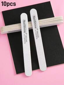 10/6/2Pcs Nail Files - 180/240 Grit Nail Art Buffering Files Double Sided Fingernail Files Professional Emery Boards Nail Care Files Manicure Pedicure Tools For Acrylic Artificial - Multicolor - View 13