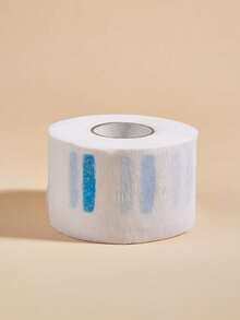 1/5卷白色一次性颈带，美发沙龙剪发颈部保护纸，弹性颈部保护纸，适合美发师或家庭使用 - 白色 - 查看 8