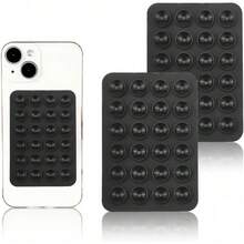 2个装硅胶吸盘手机壳支架，免提减压玩具镜面淋浴手机支架，视频和自拍（白色，浅粉色） - 彩色 - 查看 21