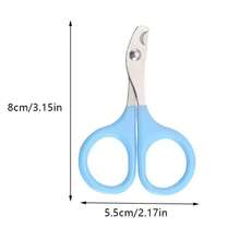 1/2pcs Professional Pet Nail Clippers Set, Dual Hole Pet Nail Trimmer, Suitable For Cats & Dogs, Durable Structure, Pet Nail Care