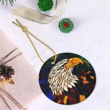 Bird Ceramic Christmas Hanging Ornament For Xmas Tree Wedding Holiday Party Home Decor - 鳥2 - 查看 5