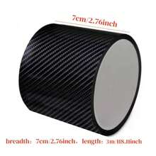 AD DIY Nano 3D Carbon Fiber Patterned Car Sticker, Threshold Protection Strip, Bumper Tape, Motorcycle And Bicycle Waterproof Modification Sticker - TZ-carbon Fiber - View 13