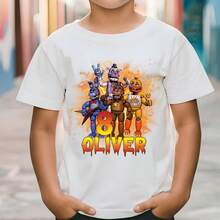 Five Nights  Women's Crew Neck T-Shirt - Basic Casual Short Sleeve Top For Women, Soft Everyday Cotton Tee, Summer Comfort Fit - Black - View 3