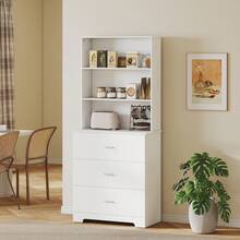 HOMCOM Estante - Branco - Ver 8