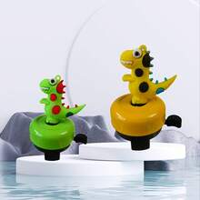 1pc Dinosaur Shaped Bicycle Horn, 120dB Loud Volume, Metal Bell - Roaring Sound Effect For Mountain Bike & Road Bike, Fun Outdoor Cycling Accessory Bicycle Bell - Multicolor - View 6