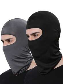 1pc/2pcs/Multi-Pack Unisex Sweat-Wicking Pullover Sports Balaclava, Ice Silk Sun Protection Cycling Ski Mask, Suitable For Daily Outings, Cycling, Outdoor Sports - K - View 16