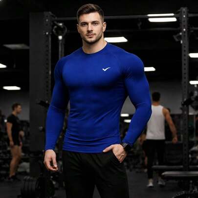 Camisa Térmica Segunda Pele Camiseta Proteção Uv Compressão Frio Calor Blusa Masculina FENIX