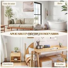 Carrito Organizador, Carrito Auxiliar de 4 Niveles, Organizador con Ruedas con 4 Cestas Colgantes, Organizador para Sala, Cocina, Oficina,Baño (4 Niveles) - por defecto - Ver 7