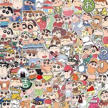 100张可爱有趣的迷你蜡笔小新贴纸 - 卡通自粘贴纸 | 个性化笔记本、手机、DIY用品，卡通迷必备 - 彩色 - 查看 1