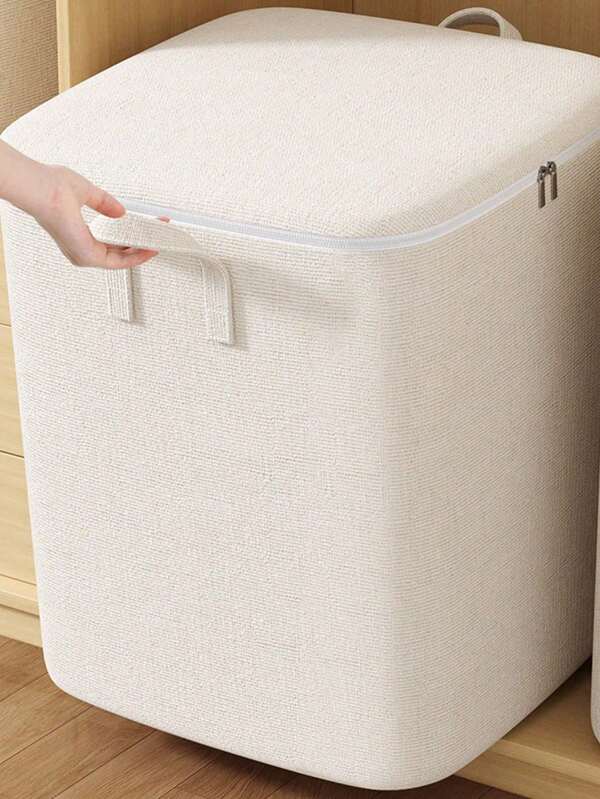 High Quality Storage Bag - Thickened Moisture-Proof Bag, Suitable For Clothes And Bedding | Fabric Storage Bag, Suitable For Seasonal Clothing, Moving And Home Use | Large Capacity Design, Effectively Protects Clothes From Dust, Mold And Damage | Reusable, Ideal For Storing Blankets, Coats And Winter Essentials | Reinforced Stitching, Long-Lasting | Space-Saving Choice For Bedroom