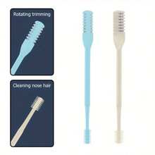 2pcs Double-Sided Knife Nose Hair Trimmer With Storage Box, Portable Manual Nose Hair Removal Razor Kit For Men & Women, Washable 360-Degree Rotating Nose Hair Groomer - Nose Care Tools, Hair Products And Accessories For Barber Salon Beauty Travel Essentials - 彩色 - 查看 6