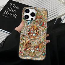 Miniature Art Shockproof 2D Printing Fashion Phone Case For IPhone 17/16/15/14/13/12/11/AIR/PRO/PRO MAX/PLUS Prefect Gift For New Year, Valentine's Day And Family Or Friend's Birthday - Black - View 3