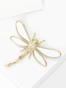 Luxury Rhinestone Dragonfly Brooches - Insect Pins For Women Unisex Casual Party Jewelry Accessories / Friends Gifts Badges Decoration - Dragonfly - View 7