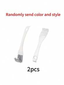 1/2/4件套烧烤刷，烤箱清洁刷，多功能小刷，可深度清洁角落、缝隙、凹槽、炉灶、台面，适用于家庭、商业、户外烧烤清洁 - 白色 - 查看 12