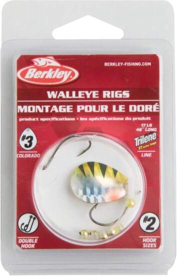 Berkley Walleye Mono Rigs - Colorado