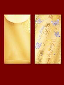 6pcs Horse Year Lai See Envelopes 2026 New Design Premium Chinese New Year Creative Red Packet Bags