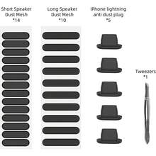 Apple Phone Dust Plug Silicone Dust Plug, Type C Phone Dust Plug Silicone Dust Plug Set - Black - View 9