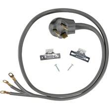 CYPNCertified Appliance Accessories 90-1022 3-Wire Closed-Eyelet 30-Amp Dryer Cord 5 FtFashion - Gris - Ver 2