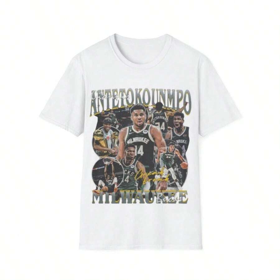 T-Shirt-MVP-90% Cotton - 白色 - 查看 1