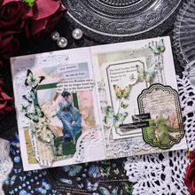 Crystal Holographic Butterfly Waterproof PET Sticker Pack, DIY Scrapbooking Supplies - Perfect Gift, Birthday Gift, Valentine's Day Gift, Gift - Multicolor - View 5