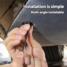 300/500/1000pcs Black Cable Ties, High Tensile PP Material Anti-Aging, Odorless, Convenient Bundling Straps, Fixed Nail Design Anti-Loosening, Suitable For Fenders/Trunk Liners, Automotive Repair Universal Clips, Home/Car Universal Clips, Easy Installation - Universal Car Cable Tie Buckle - View 11