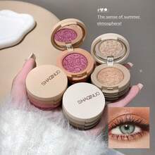 2 Boxes Of Gilded Twilight Three-Color Eyeshadow, Pearl, Matte And Sparkling Eyeshadow Palette, Eye Makeup, Daily, Festival, Party And Stage Makeup - Nhiều màu - Xem 9
