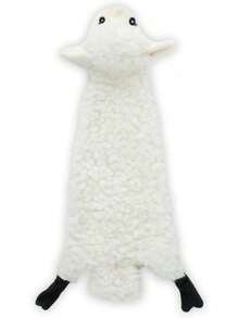 Best Pet Supplies Juguete 2 en 1 Divertido para Perro sin Relleno, tamaño Mediano (Pato Salvaje, Liebre, Ardilla, Paquete de cocodrilo) (PT07-08-45-47-M) - Pollo arrugado (amarillo) - Ver 20