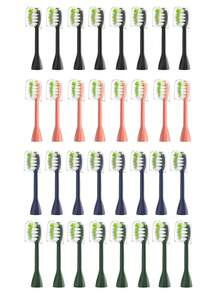 8 đầu bàn chải đánh răng điện thay thế, tương thích với dòng Philips One Series HY1100/HY1200 - Nhiều màu - Xem 1