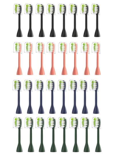 8pcs Toothbrush Replacement Heads Compatible With For Philips One Series Toothbrush HY1100/HY1200