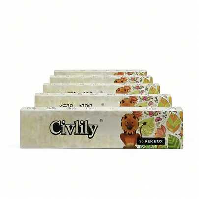 这款全新大号白色小册子采用天然木浆手工制作，尺寸为11*2.5*0.4厘米，配有滤嘴，小巧便携，适合成人使用。是新年、情人节、圣诞节和感恩节馈赠亲朋好友的绝佳礼物。