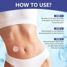 4片装身体护理贴，温和舒适，日常护理贴，男女通用 - 彩色 - 查看 3