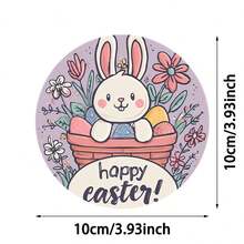 4 Stück/6 Stück/300 Stück Osterhasen Muster Diatomeenerde Untersetzer, geeignet für Heimdekoration, Cafés, Nachmittagstee, Restaurantdekoration, Themenfeiern, tägliche Dekoration und auch als Geschenk verwendbar - Verschiedenfarbig - Übersicht 3