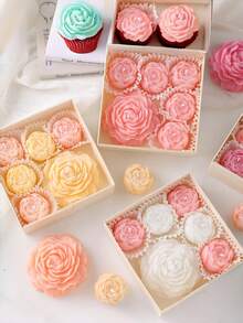 Bộ quà tặng 6 nến đậu nành hương hoa hồng, làm thủ công, hương thơm lâu dài, lãng mạn, thanh lịch, trang trí nhà cửa hoàn hảo và quà tặng cho các buổi họp mặt, đám cưới, yoga, spa, ngày Valentine. - Nhiều màu - Xem 4