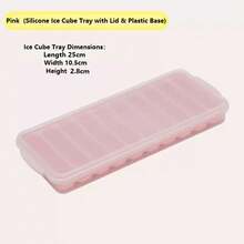 Popsicle Mold Silicone Ice Cube Tray Long Bar Large Ice Block Mold Ice Cube Tray Commercial Whiskey Home Use With Lid Ice Cube Storage Box - Multicolor - View 6