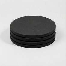 MUUK FITNESS Yoga Mats - Black Pad 4 Pieces - View 3