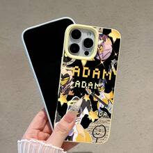 Hazbin Hotel: Adam, estrellas, música y un personaje épico. Esta elegante funda es compatible con iPhone 17, 16, 15, 14 Pro Max, 13, 12, 11, XR y XS Plus. Fabricada en TPU flexible, resistente a golpes y arañazos, ofrece una excelente protección contra caídas y un agarre cómodo. Es un regalo ideal para familiares, amigos y seres queridos, y una opción perfecta para festivales. - Amarillo - Ver 5