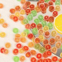 20片人造塑料柠檬片，适用于春季婚礼、母亲节、情人节、花瓶装饰。也可用于家居和餐厅装饰、卧室装饰、节日生日派对和户外花园装饰。 - 混色 - 查看 5