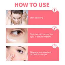 EELHOE 3g Retinol Eye Contour Stick | Anti-Wrinkle Cream For Dark Circles, Bags, And Crow's Feet | Regenerating Moisturizer For Sensitive Skin, Skin Care, Cosmetics, Makeup, Skincare, Gloss, Offers, Free Shipping - Retinol - 查看 4