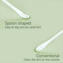200 Pieces / 400 Pieces/600 Pieces 3mm (0.118 Inches) Spoon-Shaped Baby Stamps 200-Piece Pack Specially For Newborns And Infants.  And Hygienic. Baby Gift. Essential For Parenting. Ideal For Giving As A Present. - 1 cái - Xem 3