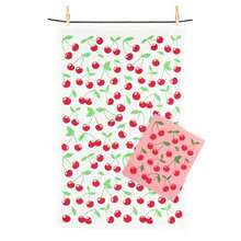 CYPNAbbott Collection Cherries Juego de paños de Cocina y paños de Cocina suecos algodón/celulosa Rojo/RosaFashion - 227318902 - Ver 8